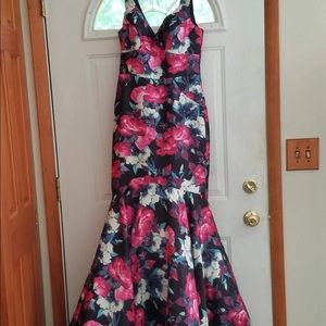 Floral Prom Dress